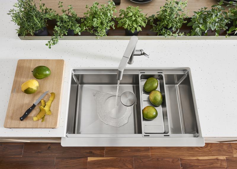 2 Blanco Quatrus R15 Ergon stainless steel Modern Farmhouse Sink mangos