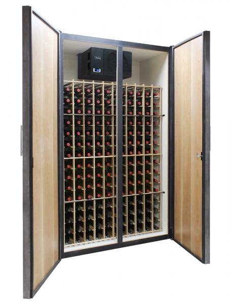 Vinotemp Wine Vault two doors open