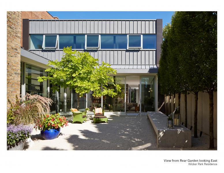  BIA Awards Wicker Park Residence Wheeler Kearns Rear Garden