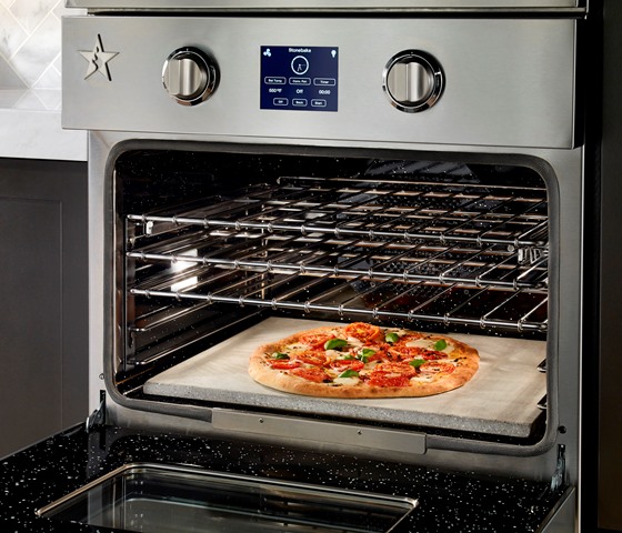 BlueStar_Double_Electric_Wall-Oven-Open_Pizza