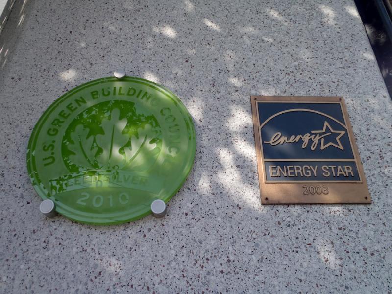 Green Building Council and Energy Star logos