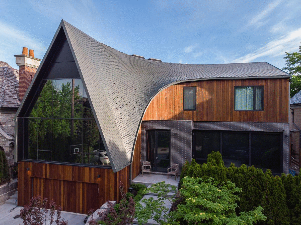A-House RHEINZINK America ABOND Metal Roof