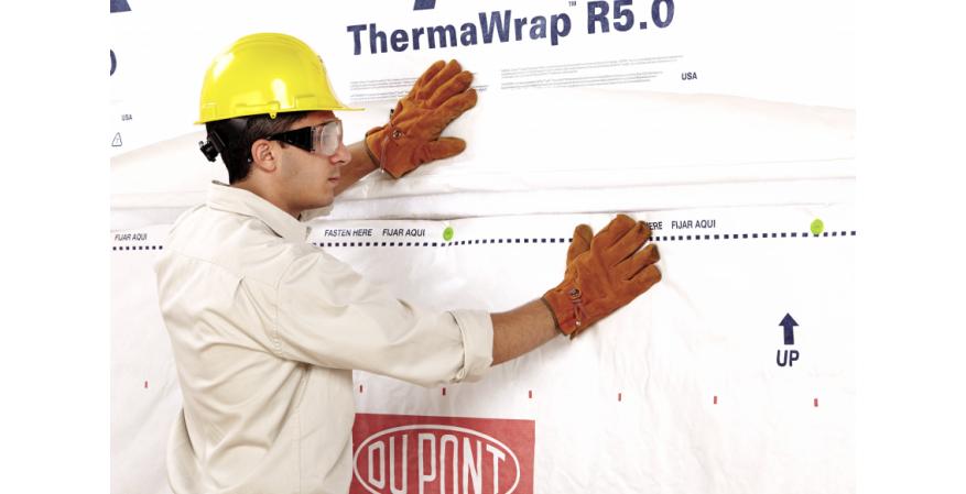 DuPont Building Innovations' Tyvek ThermaWrap R5.0 building wrap
