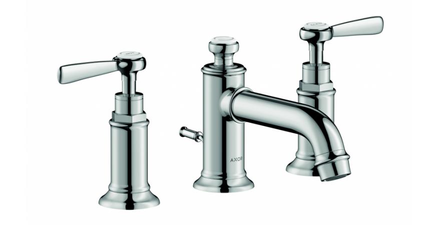 Known for ultra-modern faucets and fittings, German brand Hansgrohe has unveiled the new Montreux faucet that merges traditional design with modern details.