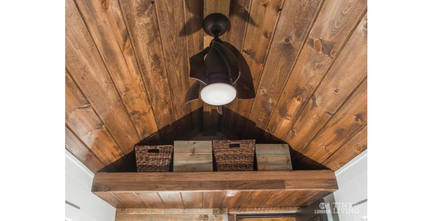 84 Lumber Custom Tiny Homes vaulted ceiling