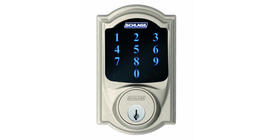 Lock brand Schlage has expanded its Connect touchscreen deadbolt to integrate with Amazon Alexa, allowing homeowners to use voice activation to lock and check status of the front door.