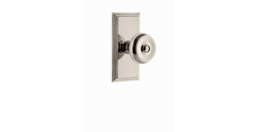 Carré Collection bouton door knob from Grandeur Hardware
