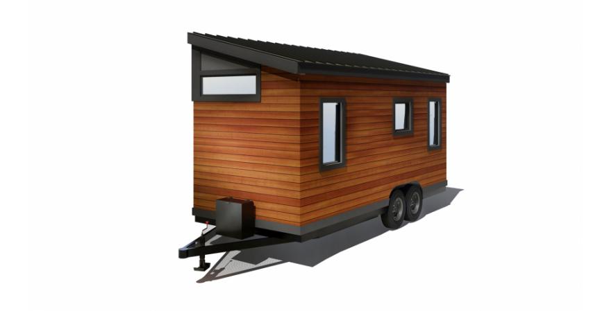 84 Lumber Custom Tiny Homes Degsy Model side view