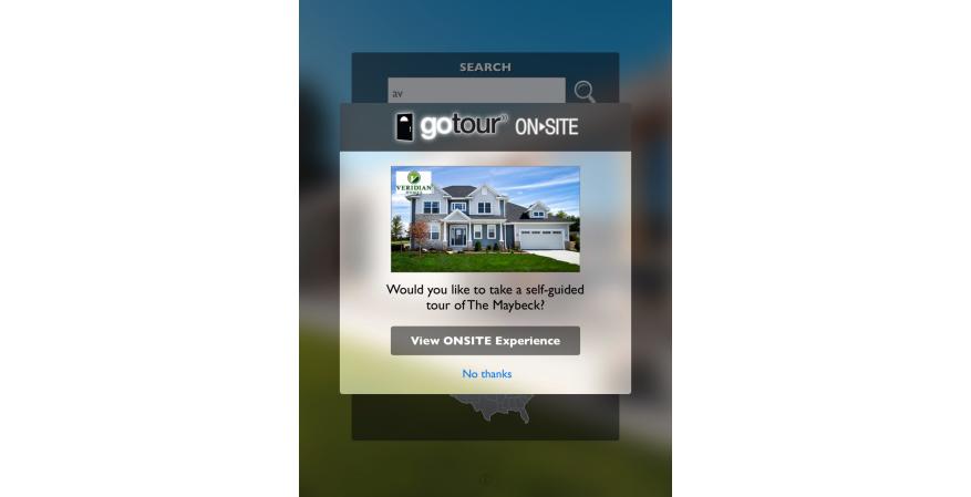 GoTour digital home visualization system