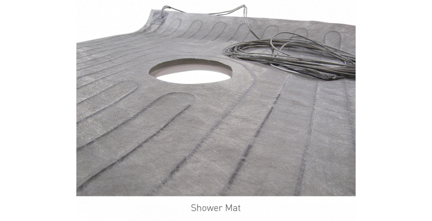 NuHeat Shower Mat