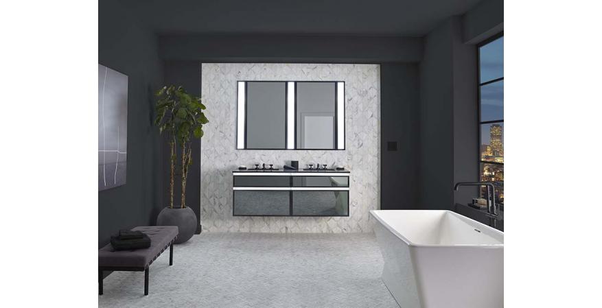 Robern Profiles collection lighted vanity