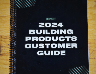 The building products customer workshop guide for 2024