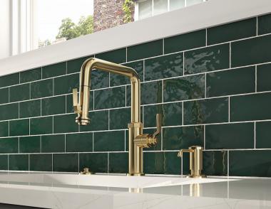 California Faucets Expands Kitchen Collection with New Squeeze Handle Designs