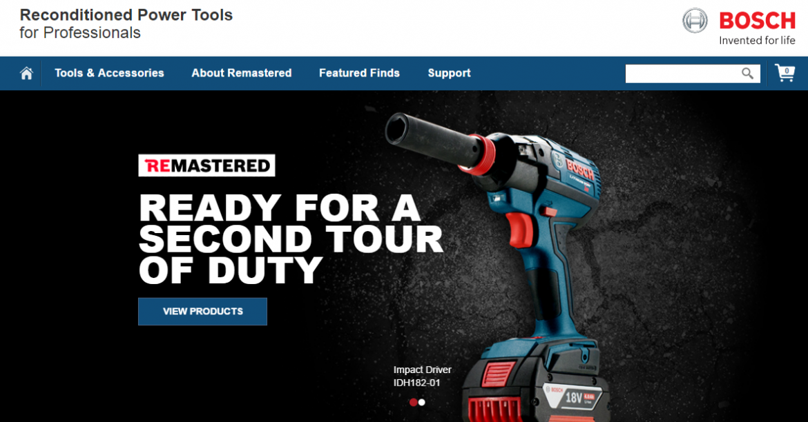 Bosch reconditioned tools