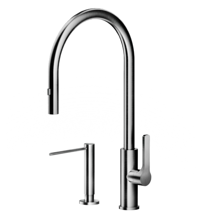 The Galley tap faucet and soap dispenser