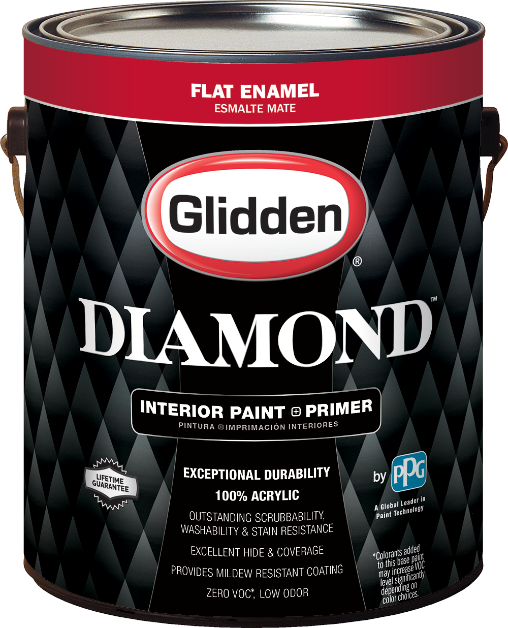 Diamond is an interior paint and primer that the company says delivers outstanding durability at an incredible value. The 100-percent-acrylic premium paint and primer in one saves painting contractors on application time and, because it costs less than $25, saves money, too. Low-odor and zero-VOC, it’s available in flat enamel, eggshell, semi-gloss, and satin finishes.
