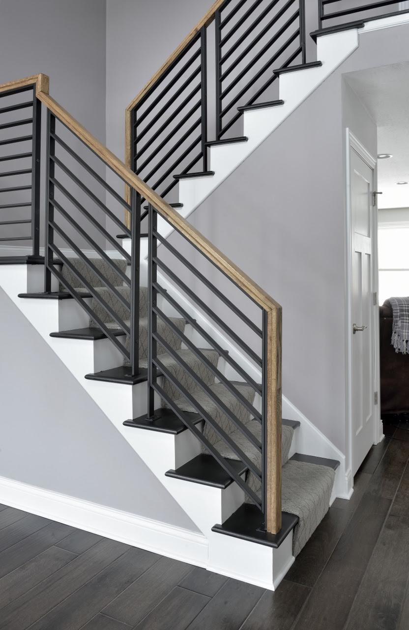 LJ Smith Stair System Linear Metal Panel System