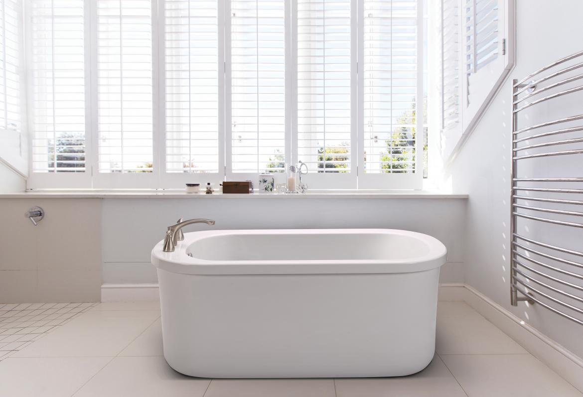 MTI Baths has added an easy-to-install, freestanding bathtub design to its affordably priced collection of tubs.