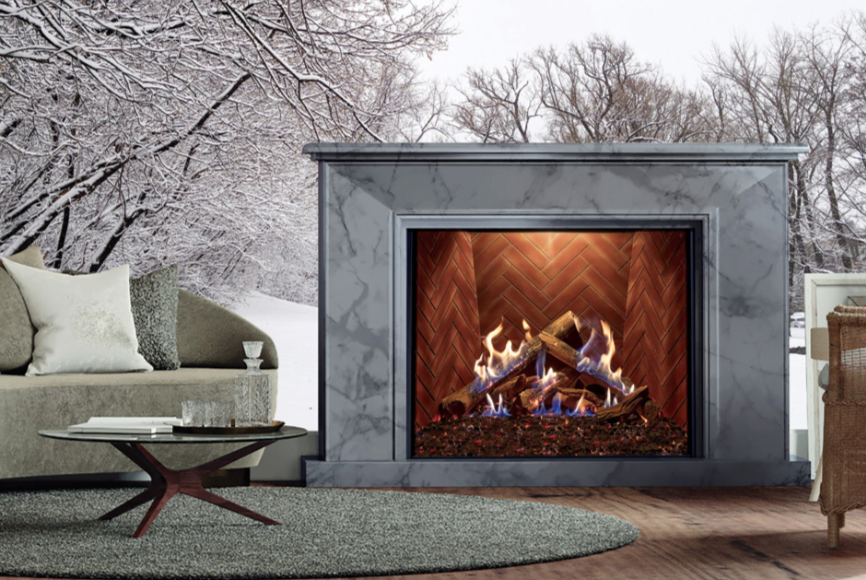 Ortal Fireplaces Wilderness Collection Installation