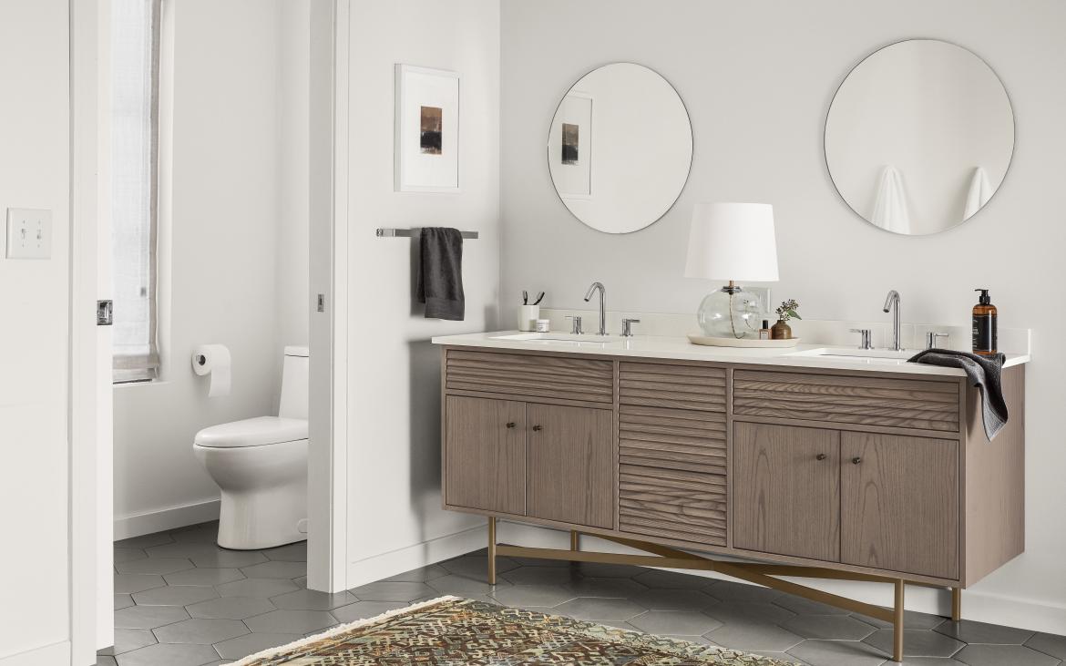 Room and Board Bath Collection adrian Vanity Ash