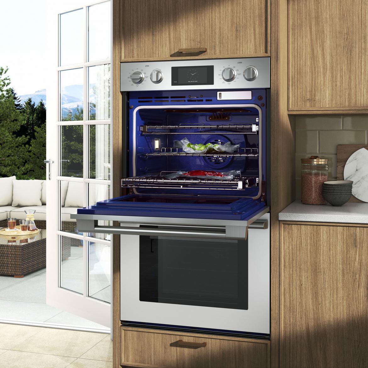 signature kitchen suite double wall oven