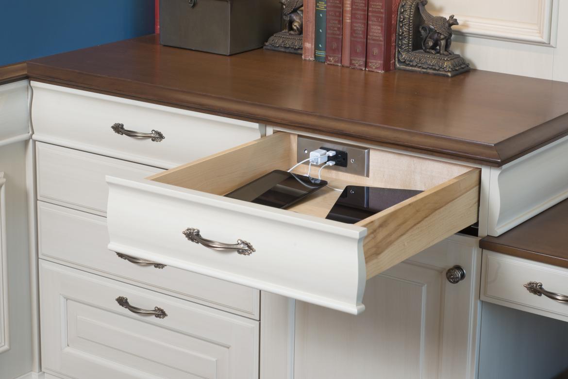 Wood Mode Partners With Docking Drawer Offers New In Drawer