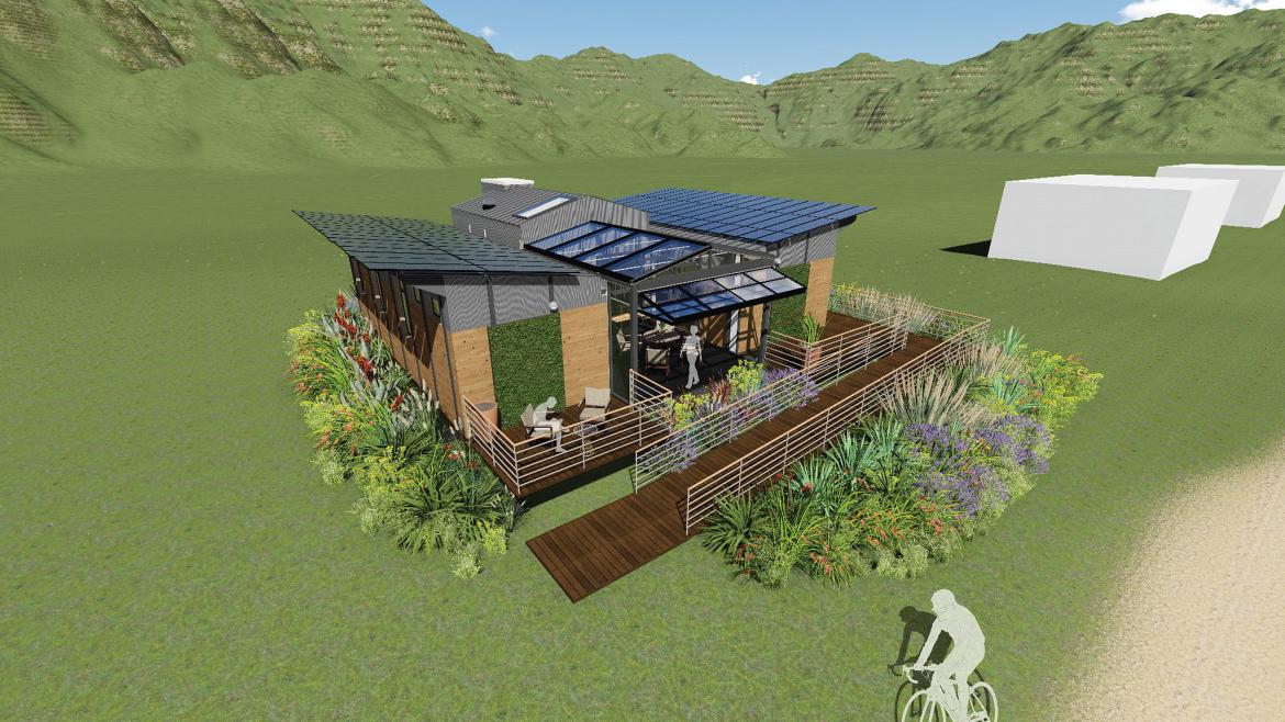 University of Maryland Solar Decathlon reACT house
