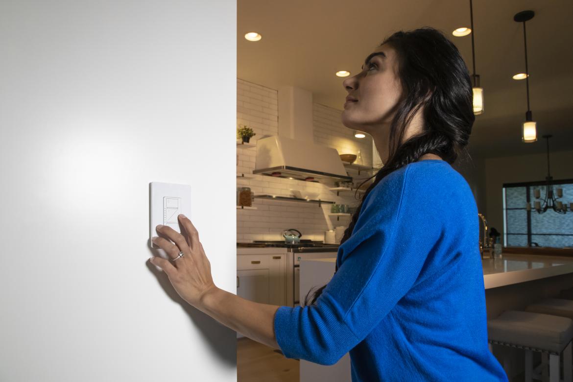 Caseta Lutron smart light switchs