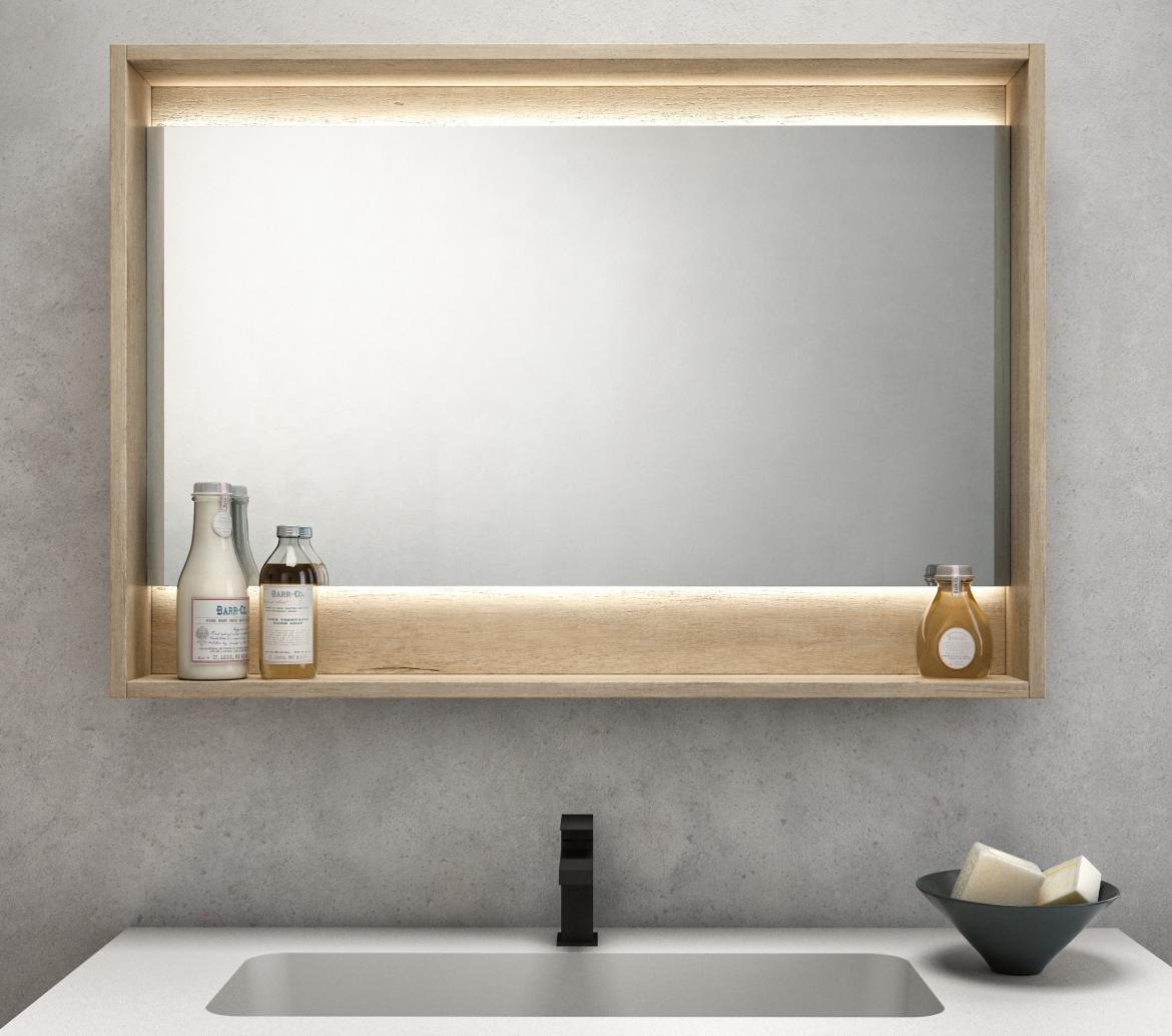 7 Medicine Cabinets That Will Upgrade, Black Storage Mirror Bathroom Tiles