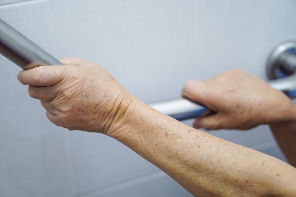popular aging-in-place projects include grab bars