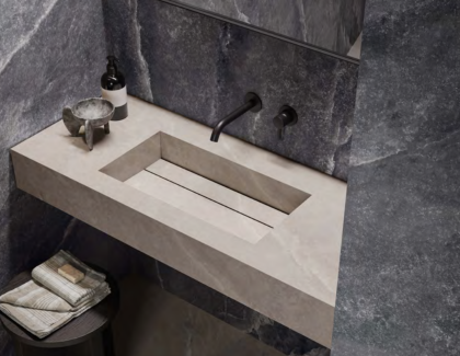 Casalgrande Padana Introduces Aquatio Range: Innovative Bathroom Furnishings with Bios Antibacterial Technology