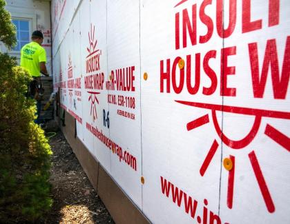 Insultex House Wrap Pairs Water Resistance With a Proven Thermal Performance
