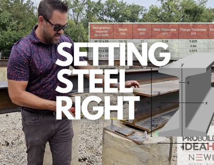 Steel On Concrete: Making Sure Everything Fits Right