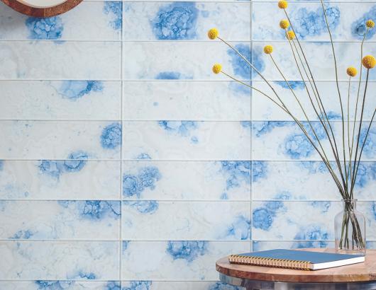 Bright side glass wall tile