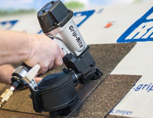 PrimeSource Building Products has introduced a new Grip-Rite coil roofing nailer 