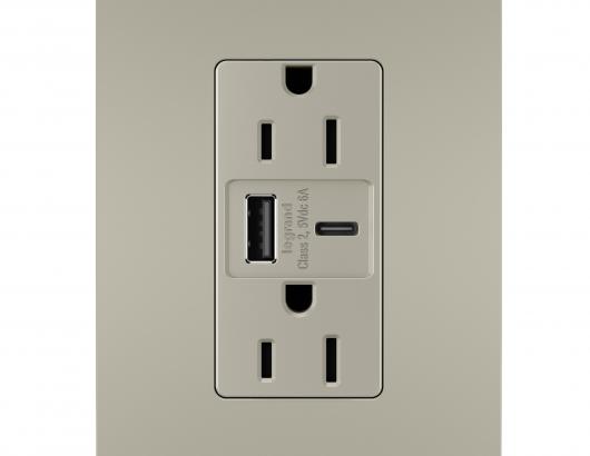  Legrand Ultra Fast USB Outlet Silo