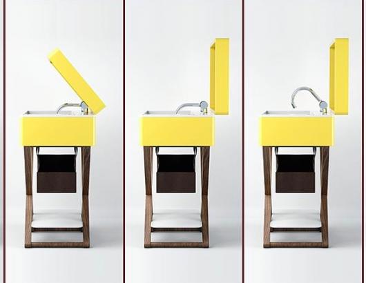  Aquatica MyBag Furniture Vanities yellow