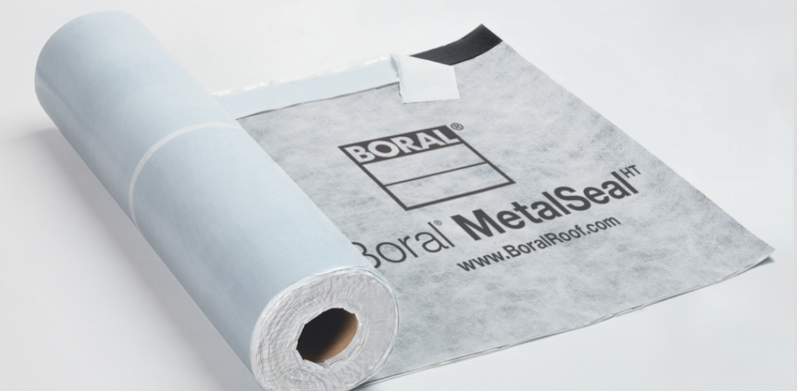 Boral Roofing MetalSeal Underlayment with logo