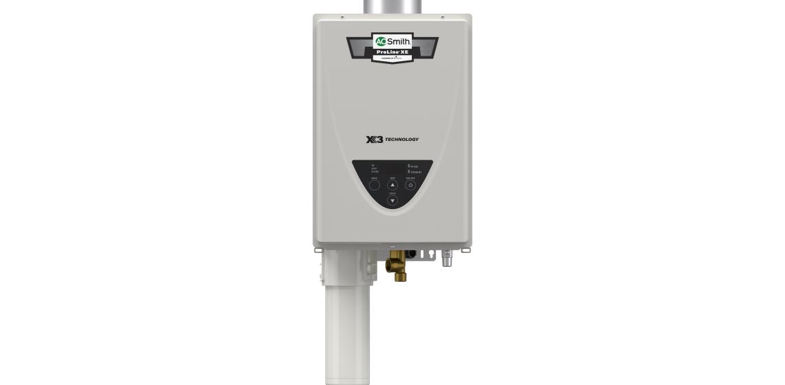 AO Smith Introduces X3 Scale Prevention Technology to Non-Condensing Concentric Vent Tankless Water Heaters