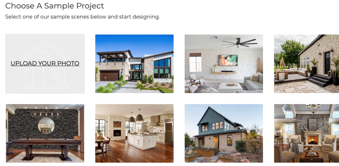 Eldorado Stone’s interactive Visualizer Tool uses AI to simplify and personalize the design process