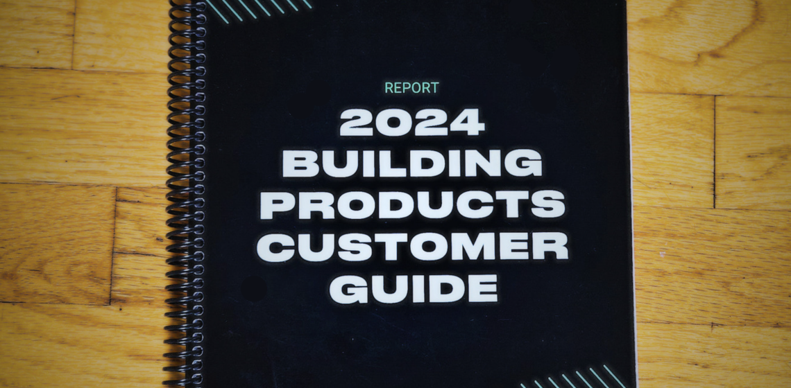 The building products customer workshop guide for 2024