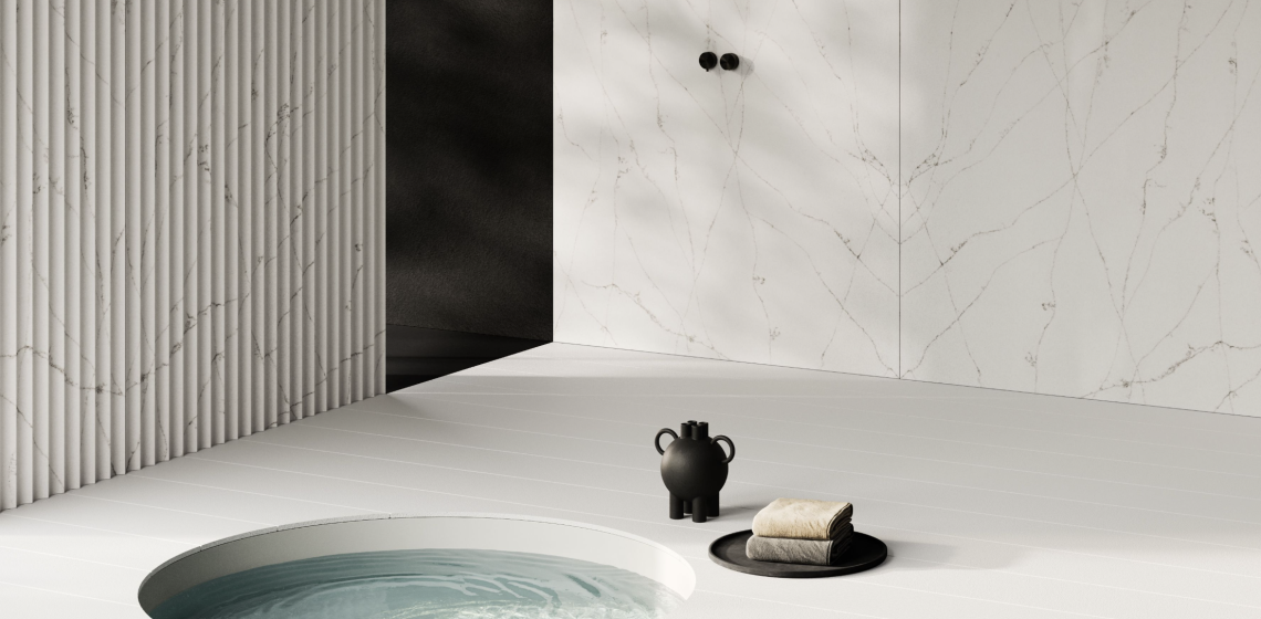 Lapitec Sintered Stone for Bathrooms