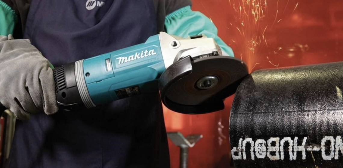 NEW MAKITA CORDED ANGLE GRINDERS WITH 15-AMP POWER