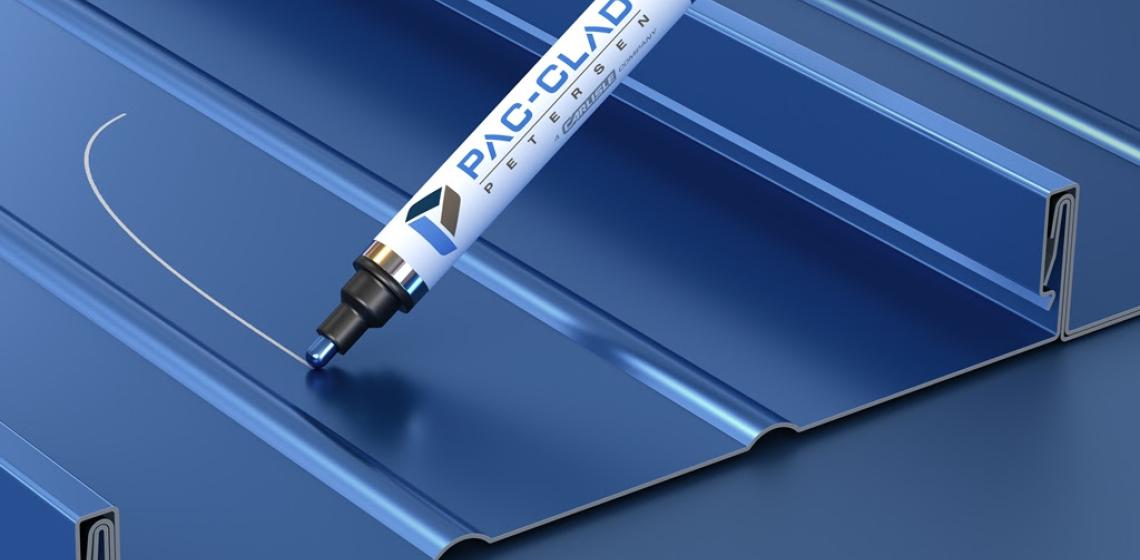 Paint Pen Perfect for Touch-up Work on PAC-CLAD Metal Panels