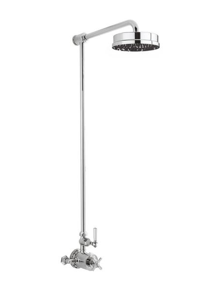 Crosswater London Waldorf Exposed Thermostatic Shower spa Set Metal Lever Handles