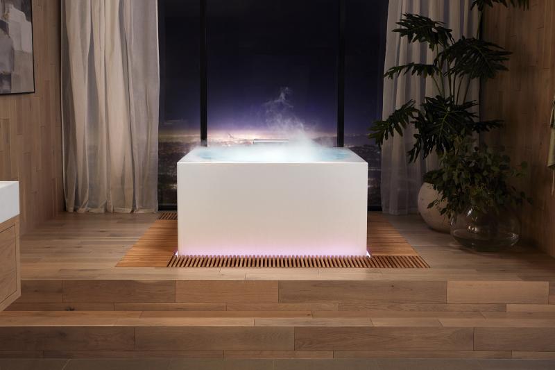 Kohler Smart Stillness Bathtub Bathroom with Steam