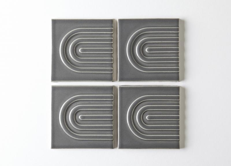 Clayhaus Ceramics Signal collection tile