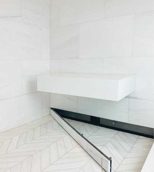DUW Series Wall Recessed Linear Floor Drain