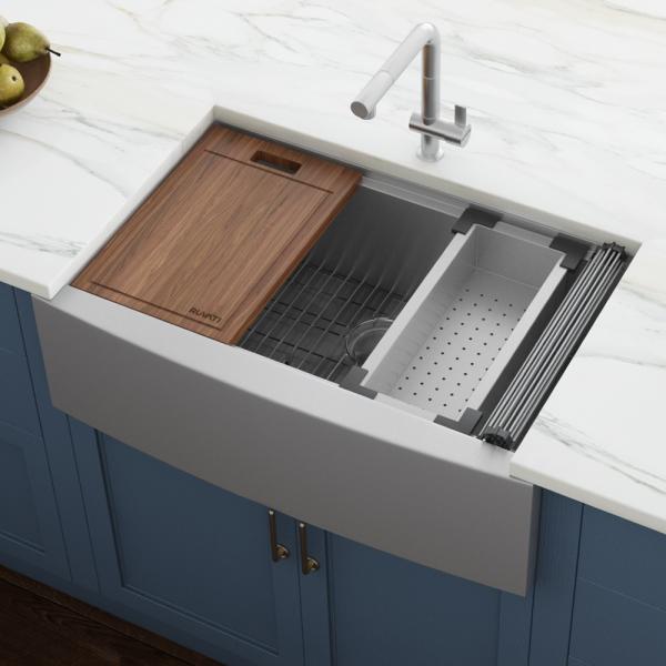 9 Farmhouse Sinks For Any Kitchen Budget Residential Products Online