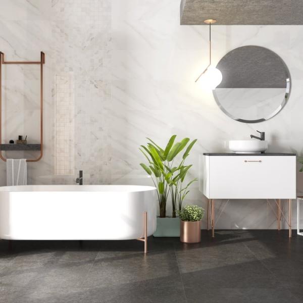 7 Budget-Minded Porcelain Tiles That Mimic Pricey Marbles | Residential